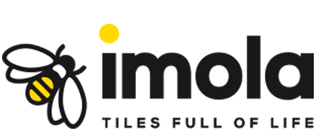 Logo imola tiles full of life